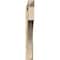 Ekena Millwork Westlake Arts & Crafts Rough Sawn Outlooker, Douglas Fir, 6"W x 44"D x 44"H OUT06X44X44WTL03RDF - alternate 2